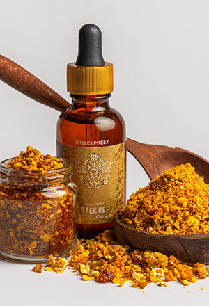 Bee products propolis bee pollen bee bread