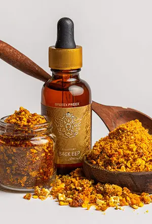 Bee products propolis bee pollen bee bread